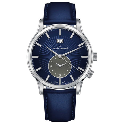 Front view of Claude Bernard Classic Men's Quartz Watch 62007-3-BUIGN