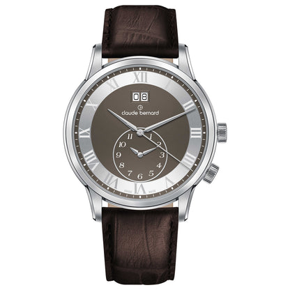 Front view of Claude Bernard Classic Men's Quartz Watch 62007-3-GRN