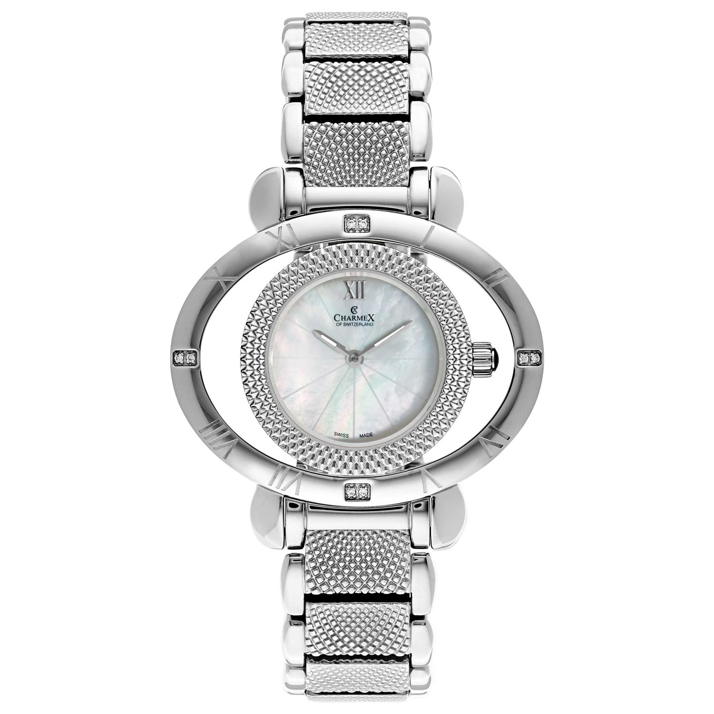 Front view of Charmex Florence Women's Swiss Quartz (Battery-Powered) Watch 6200