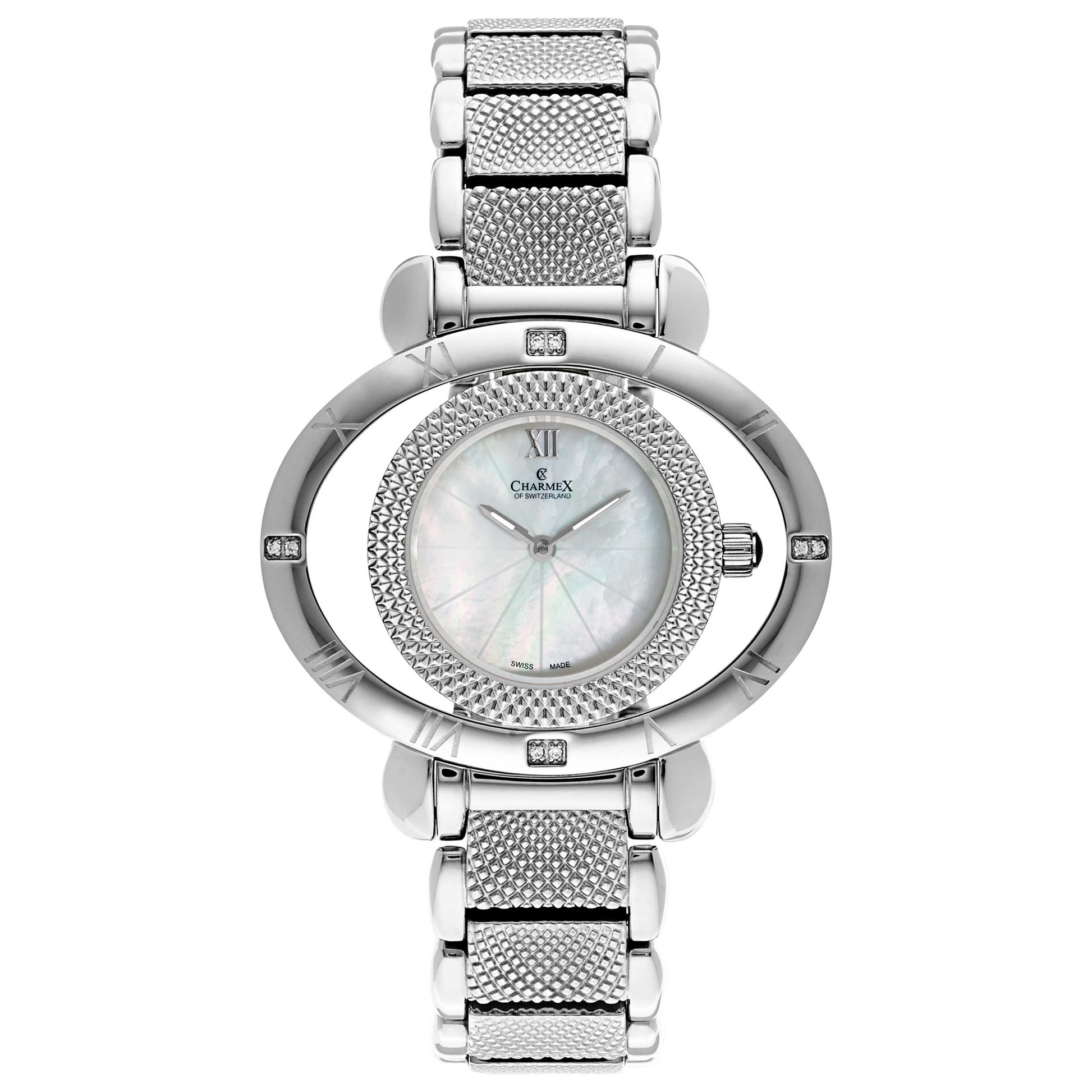 Front view of Charmex Florence Women's Swiss Quartz (Battery-Powered) Watch 6200