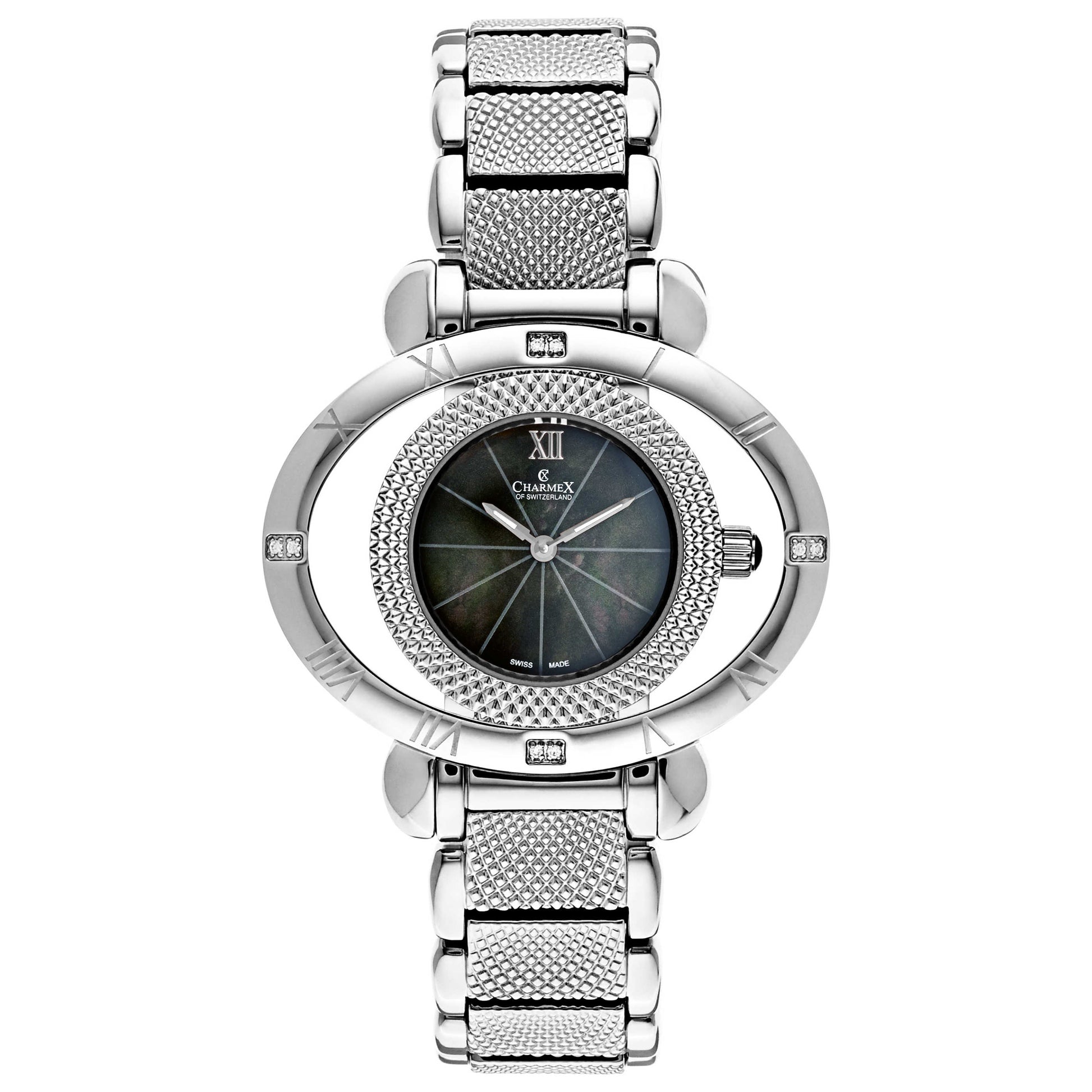 Front view of Charmex Florence Women's Swiss Quartz (Battery-Powered) Watch 6201