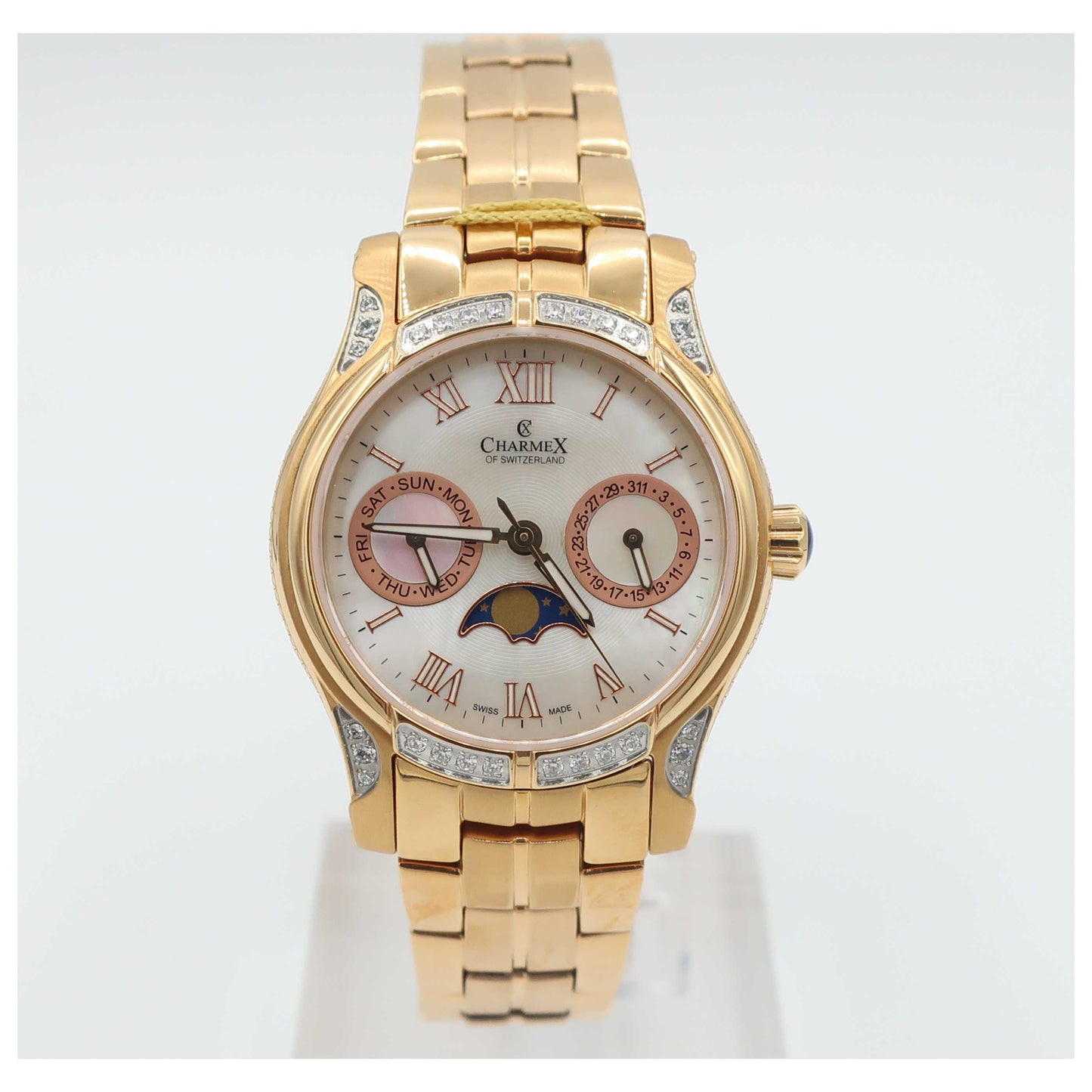 Front view of Charmex Granada Women's Swiss Quartz (Battery-Powered) Watch 6210-SD