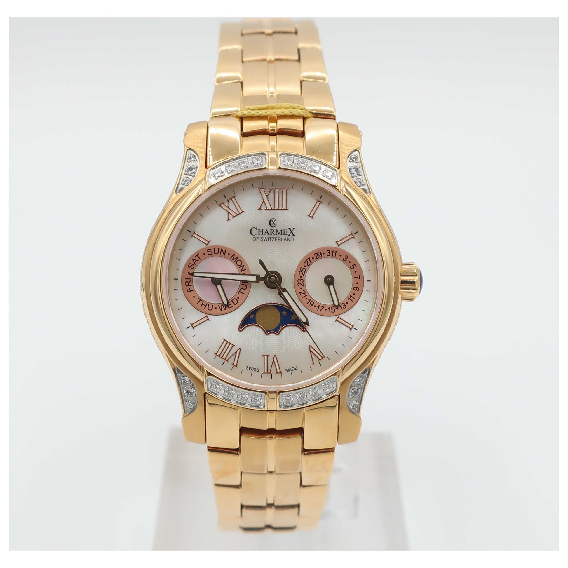 Front view of Charmex Granada Women's Swiss Quartz (Battery-Powered) Watch 6210-SD