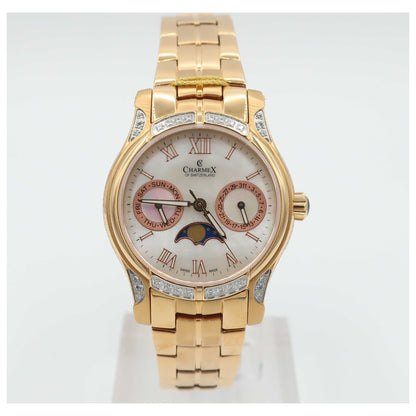 Front view of Charmex Granada Women's Swiss Quartz (Battery-Powered) Watch 6210-SD