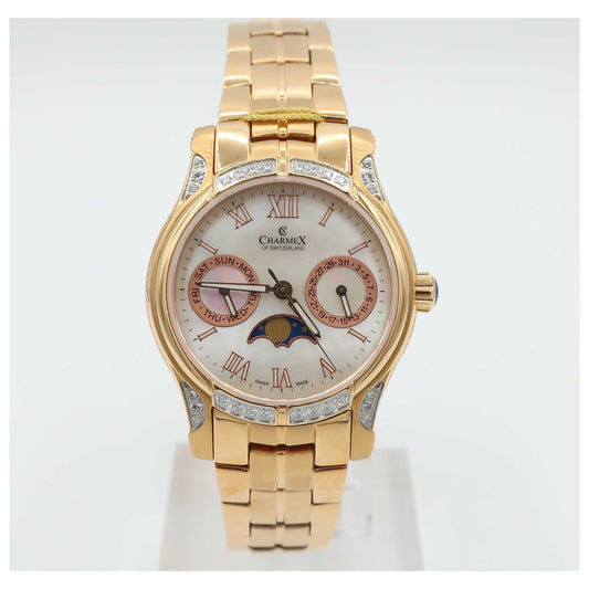 Front view of Charmex Granada Women's Swiss Quartz (Battery-Powered) Watch 6210-SD