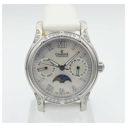 Front view of Charmex Granada Women's Swiss Quartz (Battery-Powered) Watch 6215-SD