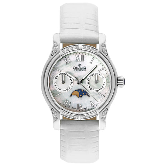 Front view of Charmex Granada Women's Swiss Quartz (Battery-Powered) Watch 6215