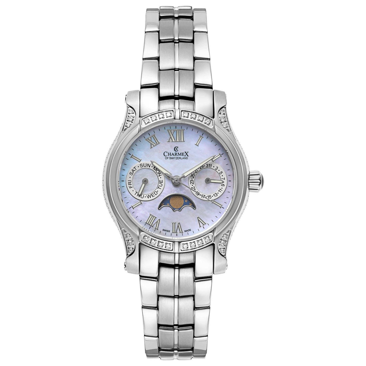 Front view of Charmex Granada Women's Swiss Quartz (Battery-Powered) Watch 6220