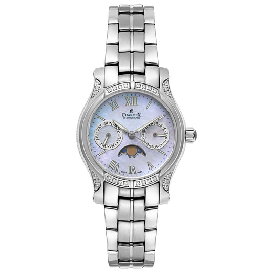 Front view of Charmex Granada Women's Swiss Quartz (Battery-Powered) Watch 6220
