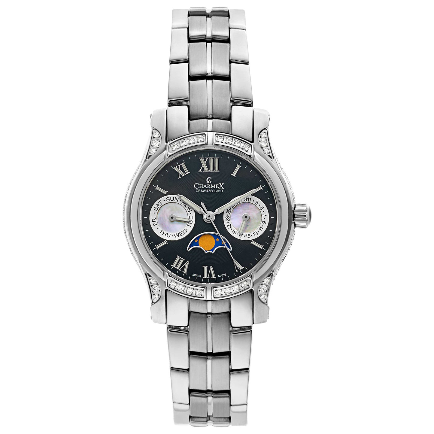 Front view of Charmex Granada Women's Swiss Quartz (Battery-Powered) Watch 6221