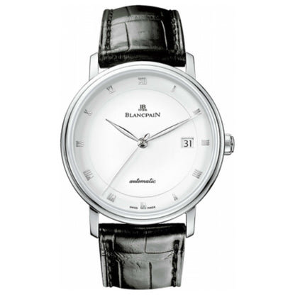 Front view of Blancpain Villeret Men's Automatic Watch 6223-1127-55A