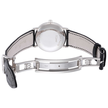 Back view of Blancpain Villeret Men's Automatic Watch 6223-1542-55B