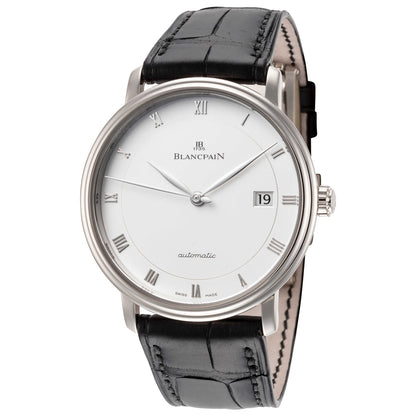 Front view of Blancpain Villeret Men's Automatic Watch 6223-1542-55B