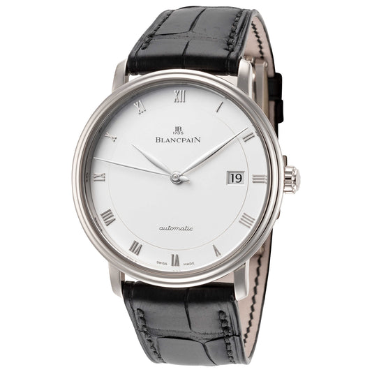 Front view of Blancpain Villeret Men's Automatic Watch 6223-1542-55B