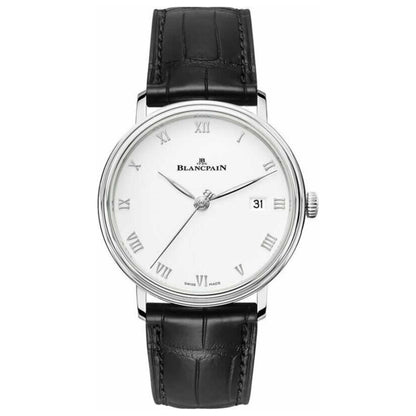 Front view of Blancpain Villeret Men's Automatic Watch 6224-1127-55B