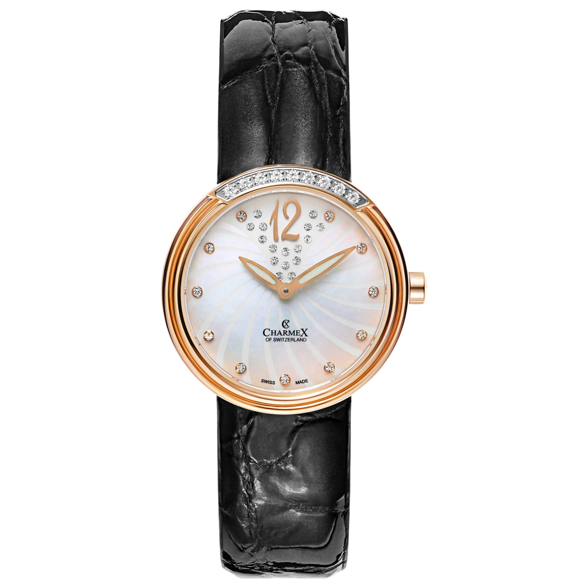 Front view of Charmex Capri Women's Swiss Quartz (Battery-Powered) Watch 6226