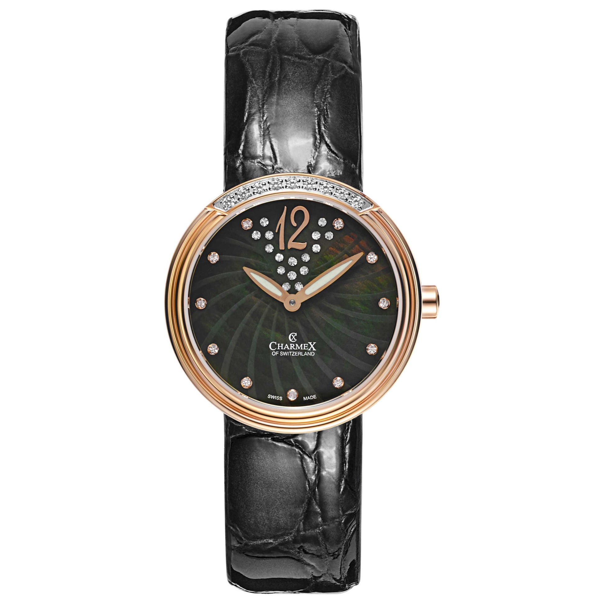 Front view of Charmex Capri Women's Swiss Quartz (Battery-Powered) Watch 6227