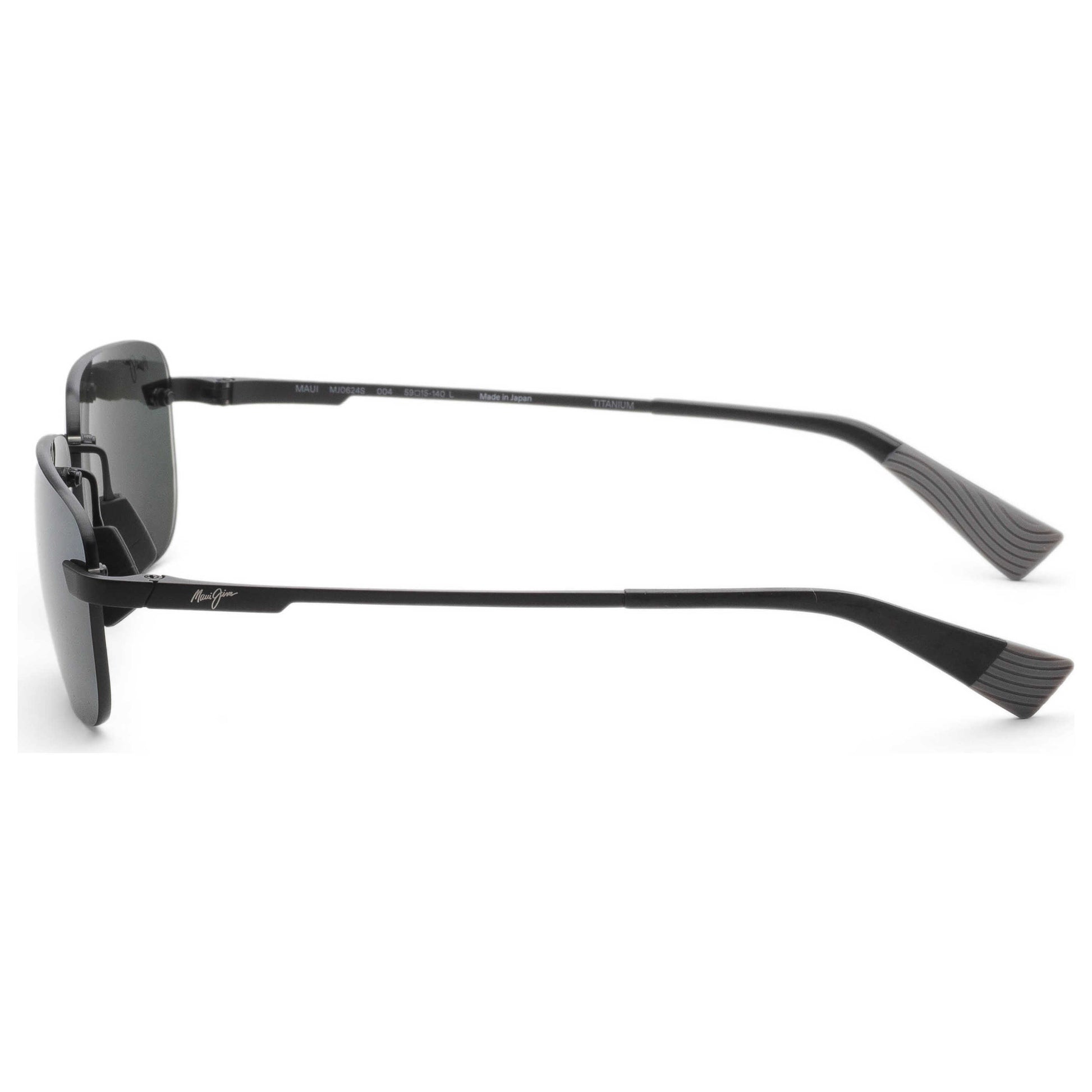 Left view of Maui Jim Lanakila Men's Sunglasses 624-02
