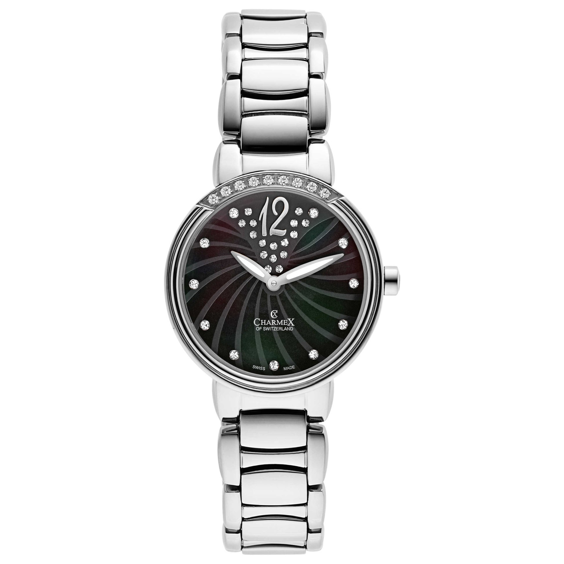 Front view of Charmex Capri Women's Swiss Quartz (Battery-Powered) Watch 6241
