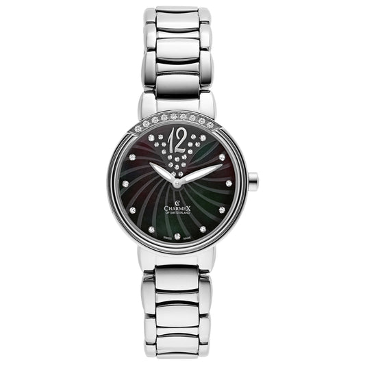 Front view of Charmex Capri Women's Swiss Quartz (Battery-Powered) Watch 6241