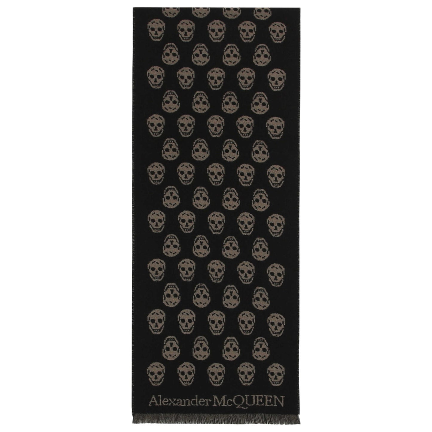 Front view of Alexander McQueen Fashion Scarves 624425-3D44Q-1079-NS