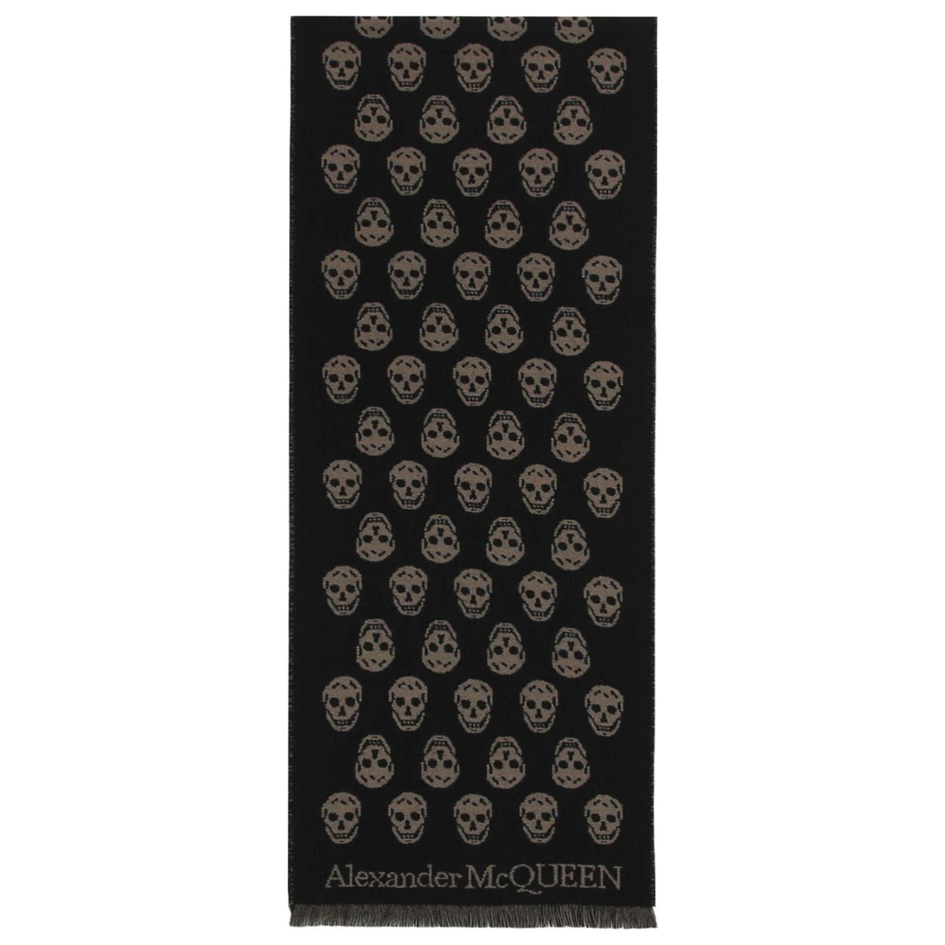 Front view of Alexander McQueen Fashion Scarves 624425-3D44Q-1079-NS
