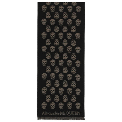 Front view of Alexander McQueen Fashion Scarves 624425-3D44Q-1079-NS