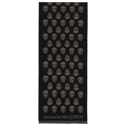 Front view of Alexander McQueen Fashion Scarves 624425-3D44Q-1079-NS