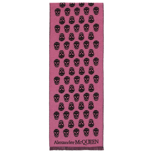 Front view of Alexander McQueen Fashion Scarves 624425-3D44Q-5960-NS
