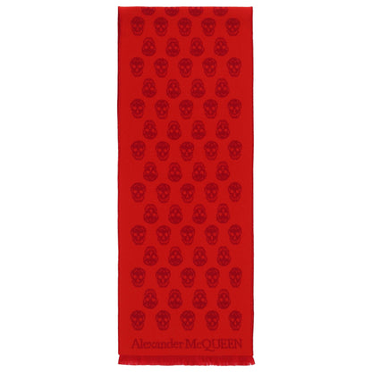 Front view of Alexander McQueen Fashion Scarves 624425-3D44Q-6473-NS