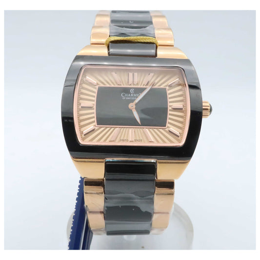 Front view of Charmex Corfu Women's Swiss Quartz (Battery-Powered) Watch 6248-SDV