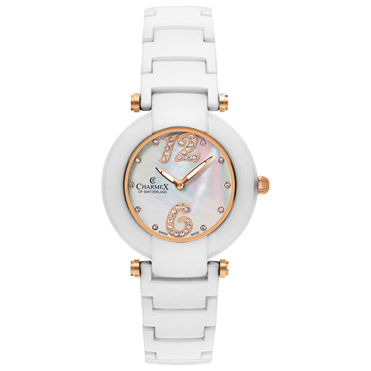 Front view of Charmex Dynasty Women's Swiss Quartz (Battery-Powered) Watch 6265