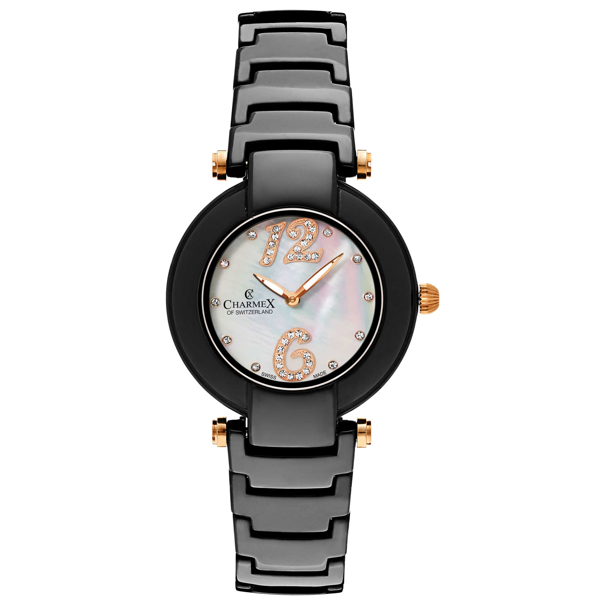 Front view of Charmex Dynasty Women's Swiss Quartz (Battery-Powered) Watch 6267