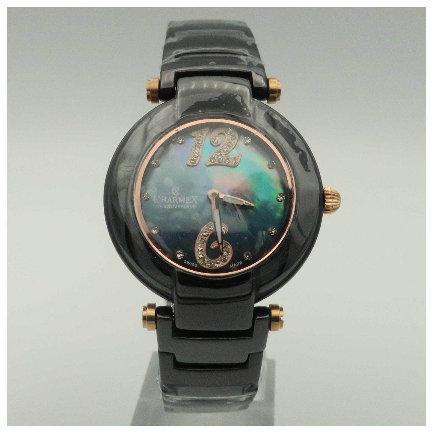 Front view of Charmex Dynasty Women's Swiss Quartz (Battery-Powered) Watch 6268-PO