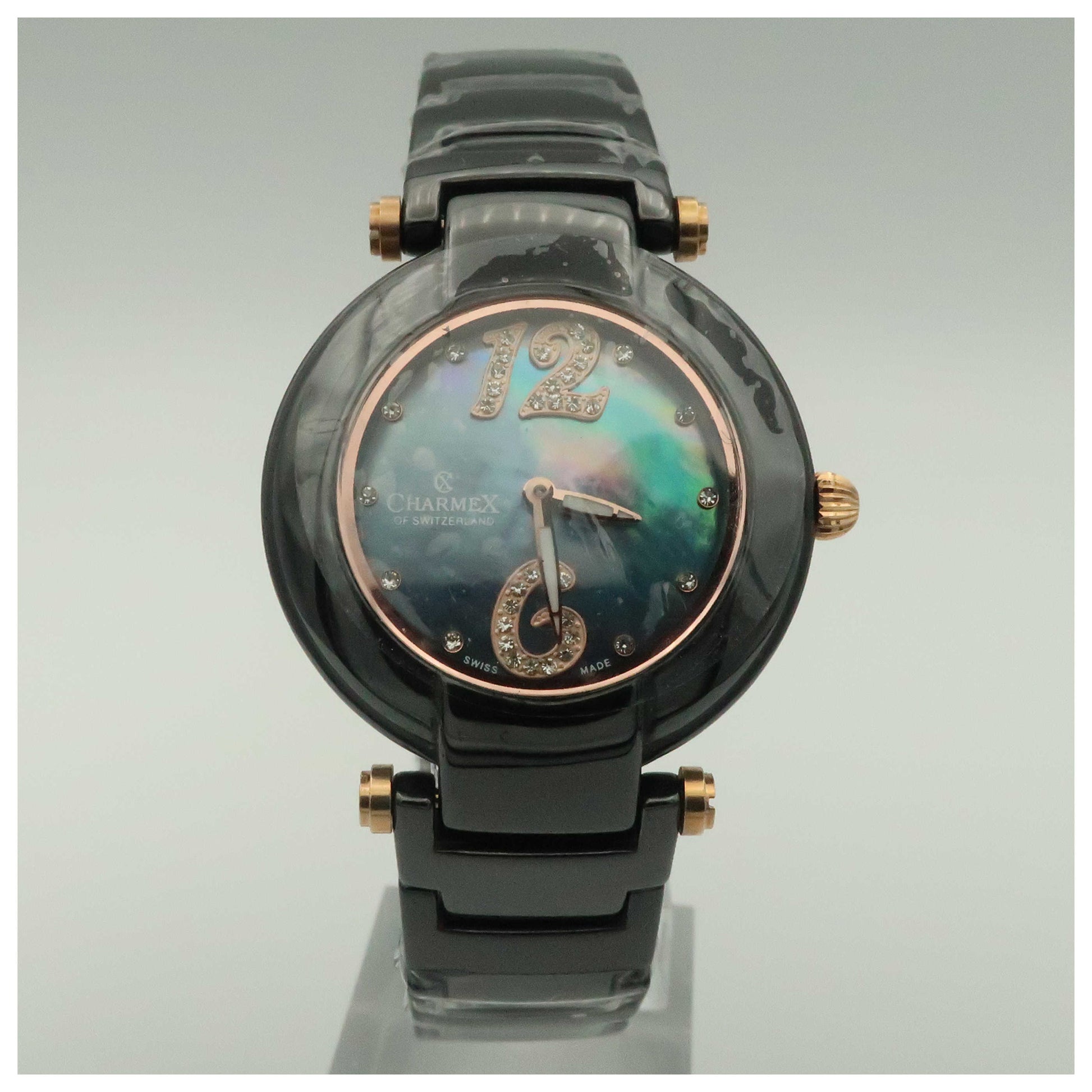 Front view of Charmex Dynasty Women's Swiss Quartz (Battery-Powered) Watch 6268-PO