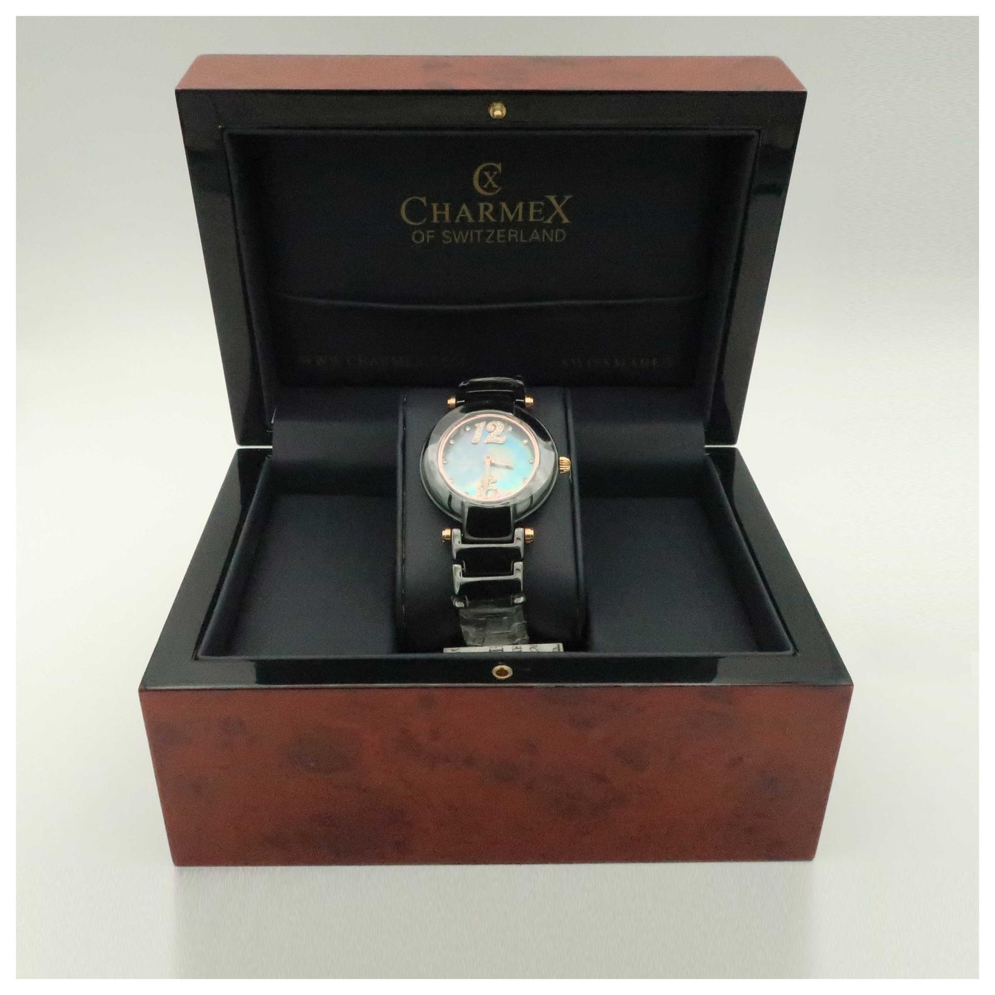 Charmex Dynasty Women's Swiss Quartz (Battery-Powered) Watch 6268-PO - Image #6