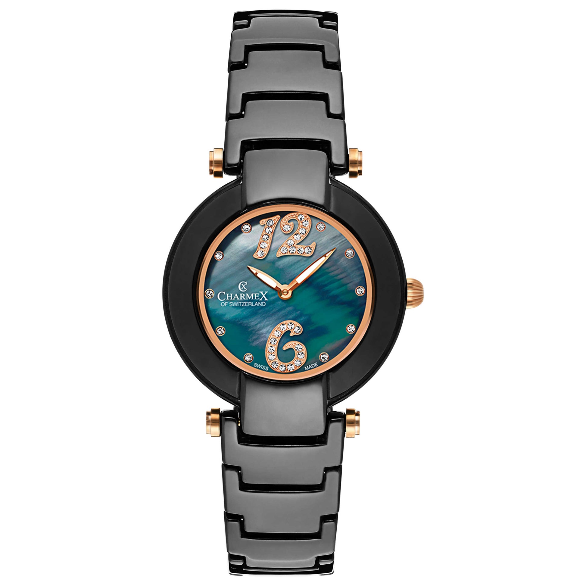 Front view of Charmex Dynasty Women's Swiss Quartz (Battery-Powered) Watch 6268