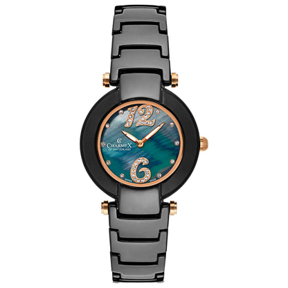 Front view of Charmex Dynasty Women's Swiss Quartz (Battery-Powered) Watch 6268
