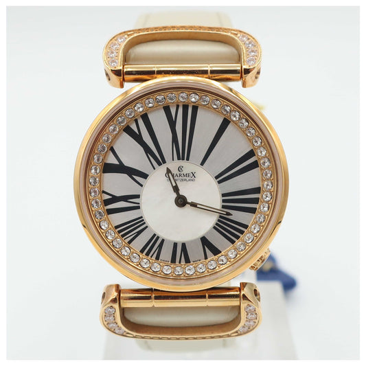 Front view of Charmex Malibu Women's Swiss Quartz (Battery-Powered) Watch 6275-SD