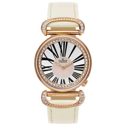 Front view of Charmex Malibu Women's Swiss Quartz (Battery-Powered) Watch 6275