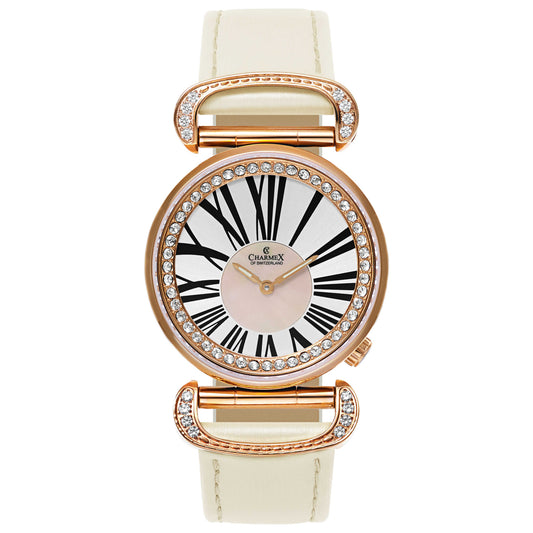 Front view of Charmex Malibu Women's Swiss Quartz (Battery-Powered) Watch 6275