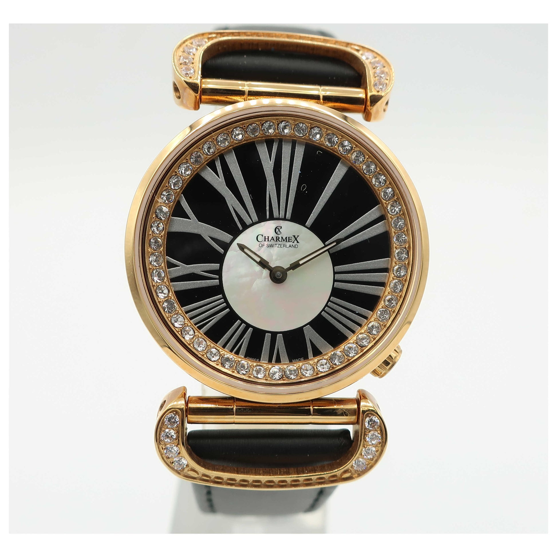 Front view of Charmex Malibu Women's Swiss Quartz (Battery-Powered) Watch 6277-SD