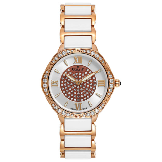 Front view of Charmex Rodeo Drive Women's Swiss Quartz (Battery-Powered) Watch 62851