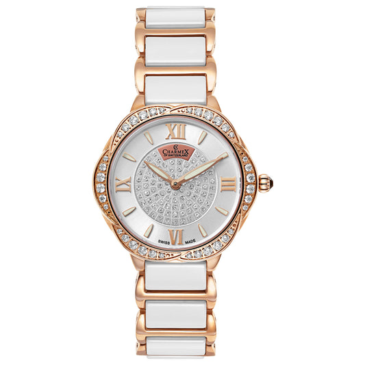 Front view of Charmex Rodeo Drive Women's Swiss Quartz (Battery-Powered) Watch 6285