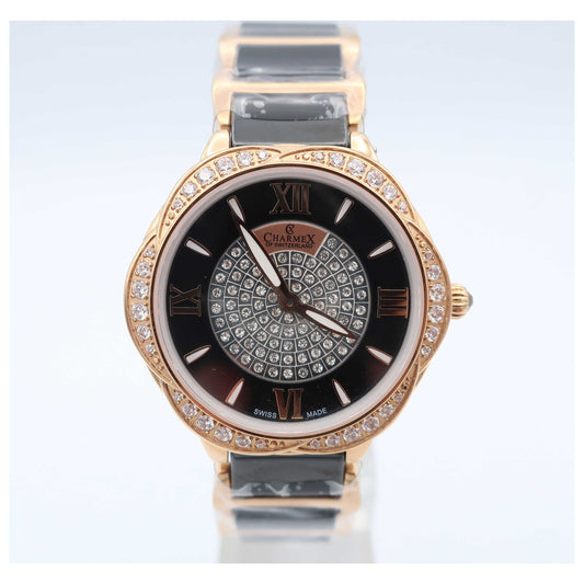 Front view of Charmex Rodeo Drive Women's Swiss Quartz (Battery-Powered) Watch 6286-SD