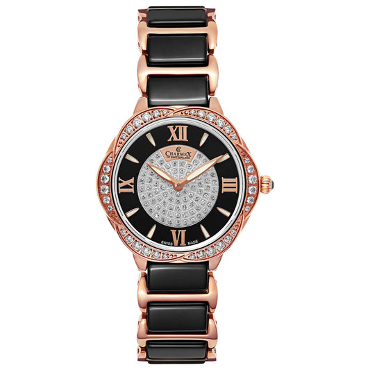 Front view of Charmex Rodeo Drive Women's Swiss Quartz (Battery-Powered) Watch 6286