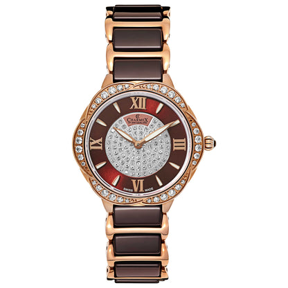 Front view of Charmex Rodeo Drive Women's Swiss Quartz (Battery-Powered) Watch 62871