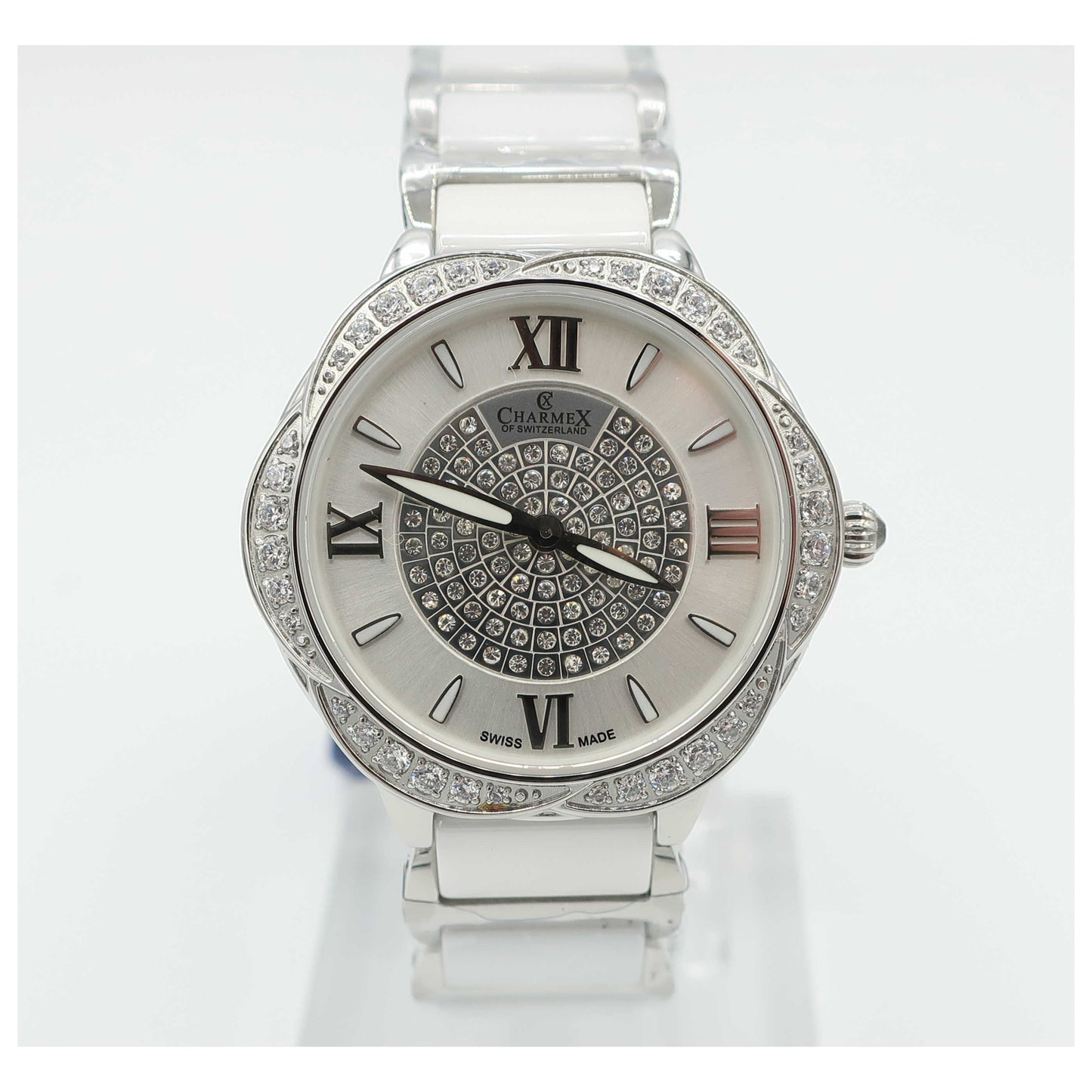 Front view of Charmex Rodeo Drive Women's Swiss Quartz (Battery-Powered) Watch 6290-SD