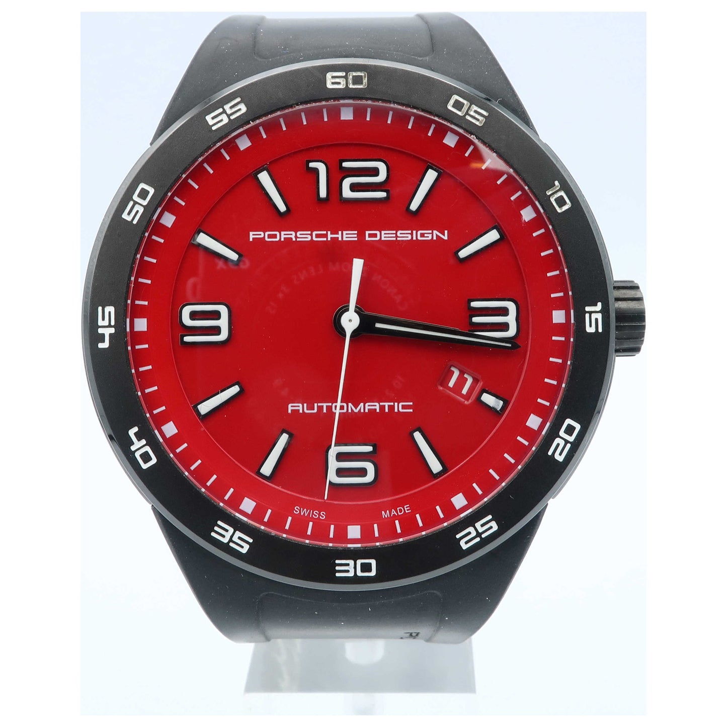 Front view of Porsche Design P'6310 Men's Automatic Watch 631043731167-3-PO