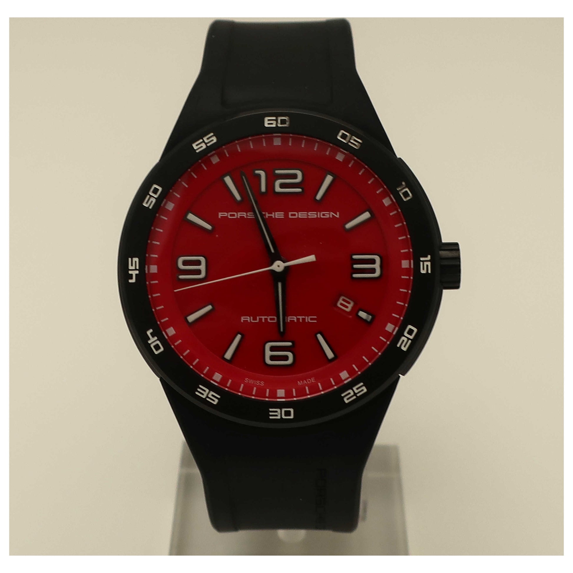 Front view of Porsche Design P'6310 Men's Automatic Watch 631043731167-3-SD